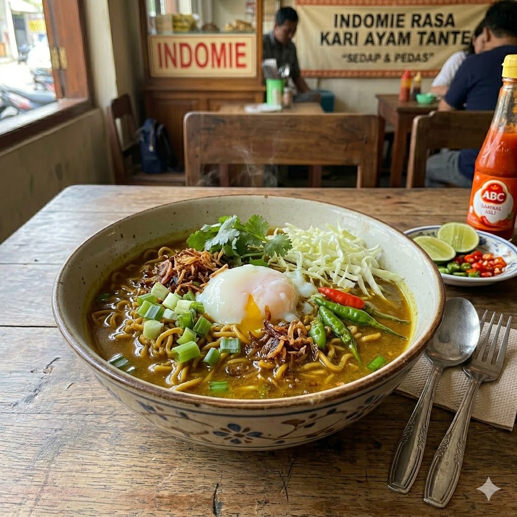 Indomie Kari Ayam Telur